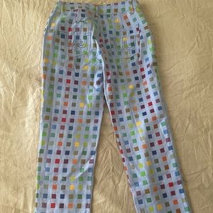 Fashion Brand Company by Penelope Gazin Blue Pantone Pants